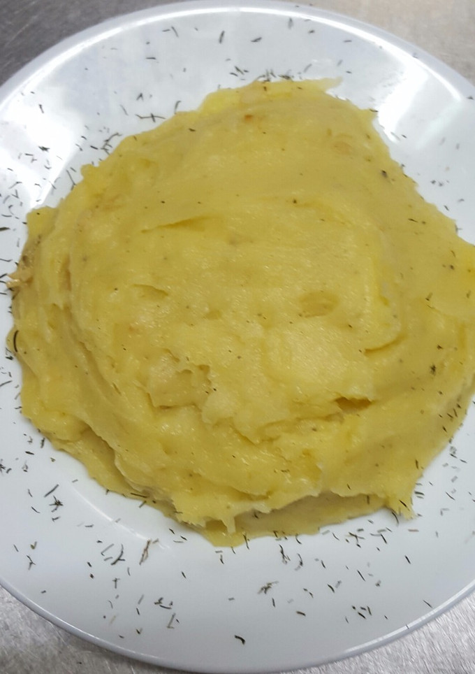 Una foto de Puré de patatas