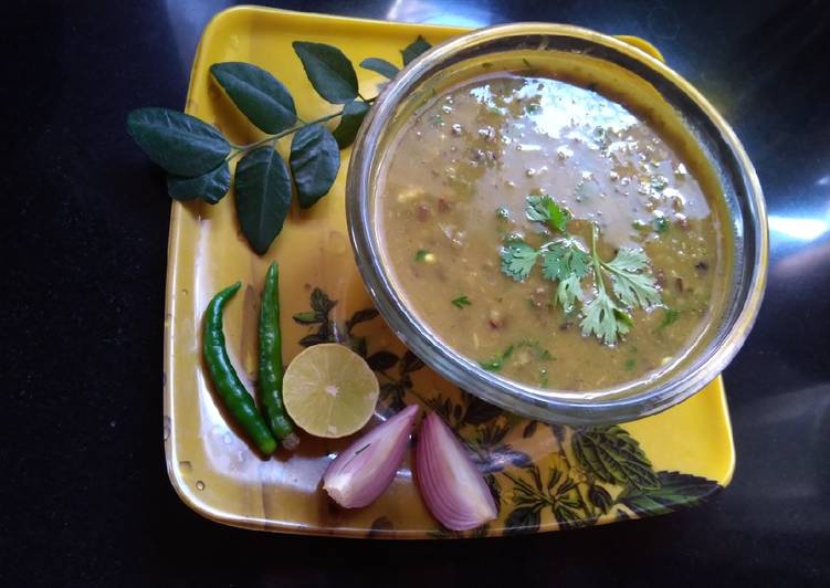 Recipe of Favorite Misali cha waran mix lentil dal
