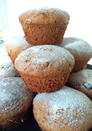 Una foto de Muffins de Baileys y chocolate