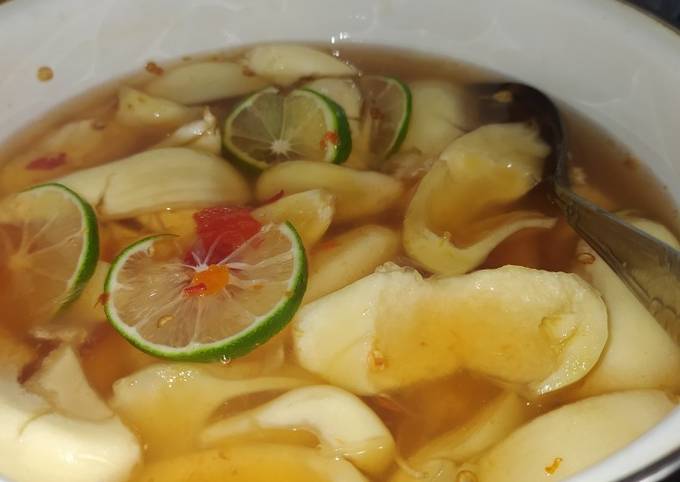 Cara Gampang Membuat Asinan Salak Pedas Asam❤ Anti Gagal