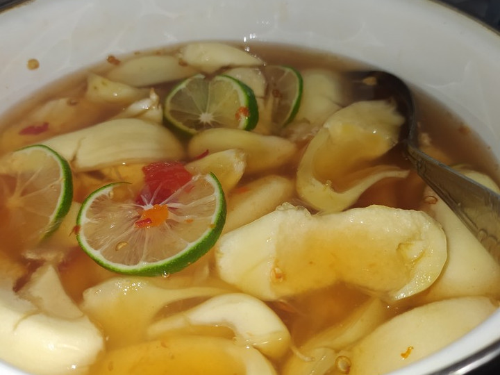 Cara Gampang Membuat Asinan Salak Pedas Asam❤ Anti Gagal