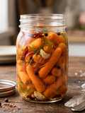 🥕 Encurtido Rápido de Zanahorias Bebé (Sabor Sin Calorías Extra)