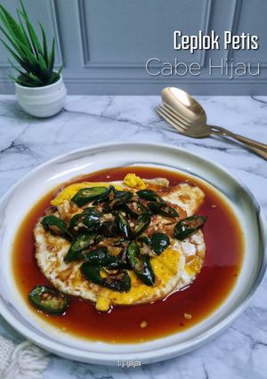 Foto resep Ceplok Petis Cabe Hijau