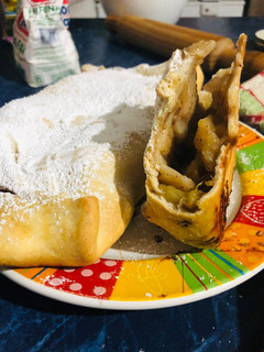 Una foto de Strudel de Manzana