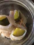 California Farm Pickled Fish Rolls