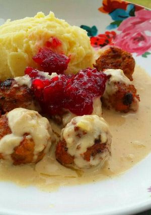 Foto resep Swedish Meatball / baso goreng swedia