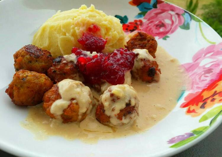 Langkah Mudah untuk Membuat Swedish Meatball / baso goreng swedia Anti Gagal