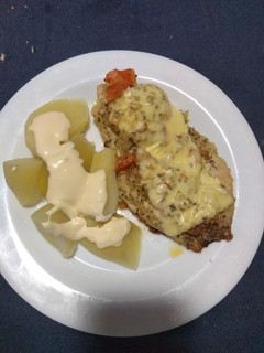 Una foto de Merluza al Horno