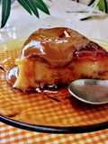 Flan casero, sin horno y sin huevos