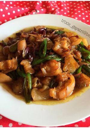 Foto resep Tumis Kikil Cabe Ijo