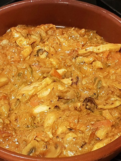 Foto principal de Pechuga de Pollo con Verduras y salsa doble Queso cremoso
