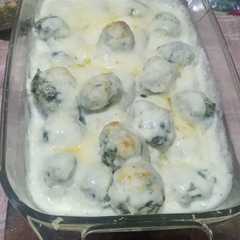 Una foto de Malfatti de espinaca y ricotta