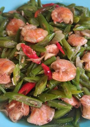 Foto resep Tumis Buncis Udang