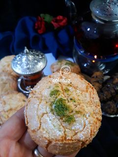 عکسی از دستور شیرینی نارگیلی solmaz