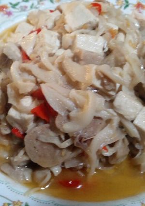Foto resep Tumis jamur bakso huhhahh