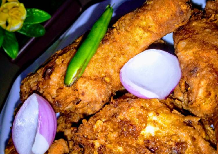 Easiest Way to Prepare Super Quick Homemade Crispy Fried Chicken