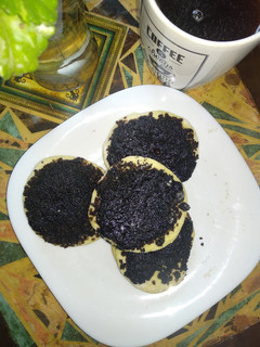 Una foto de Tortitas negras