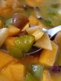Macedonia de ciruelas