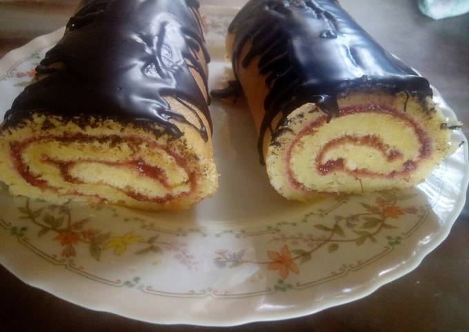 Recipe of Super Quick Homemade Swiss roll