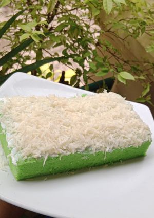 Foto resep Bolu kukus pandan