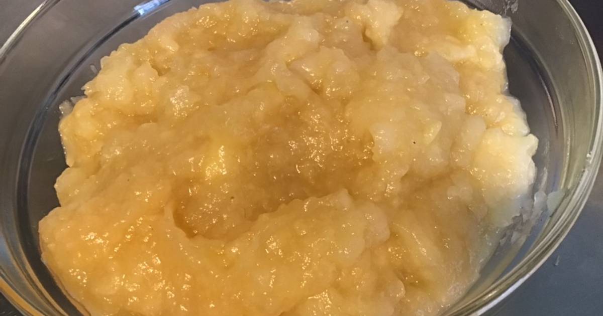 Compote de pommes bios au sirop d'érable