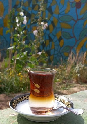 عکسی از دستور چای دورنگ