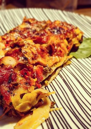 Une photo de Cannelloni végétariens