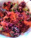 Ensalada veg con cous cous