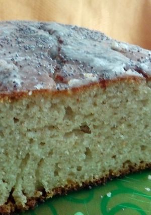 Una foto de Budín integral de limón