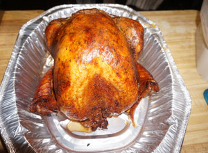 Una foto de PAVO ASADO CON ROMERO FRESCO. JON STYLE