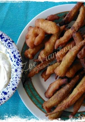 Φωτογραφία της συνταγής Μπάμιες τηγανητές σε κουρκούτι