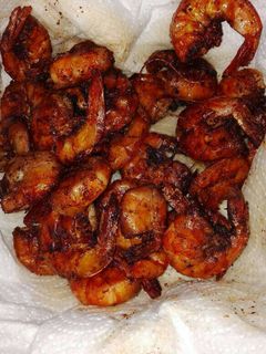 A picture of Shrimp in Garlic Sauce.