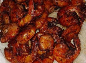 Una foto de Camarones al mojo de ajo