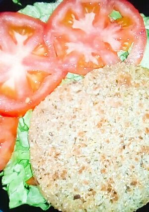 Una foto de Milanesa veganas de tofu, una delicia!! 😉