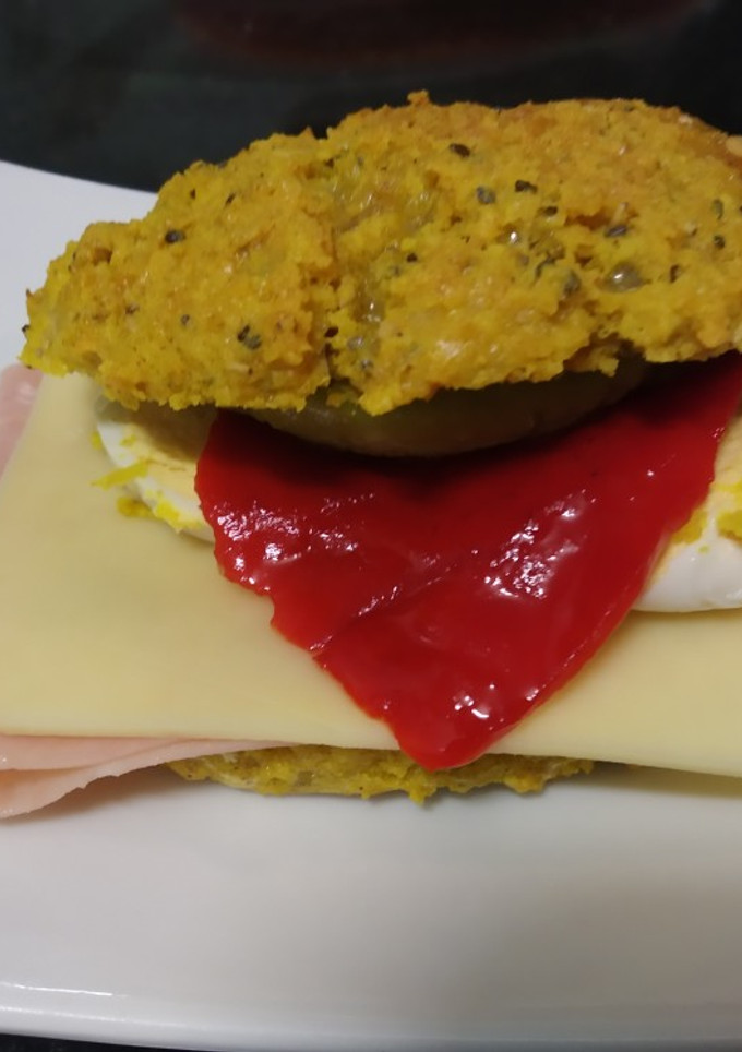 Una foto de Panecillos de semillas keto