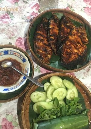 Foto resep Gurami bakar Pedas Manis