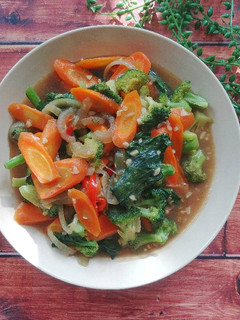 Foto resep Cah Kailan Brokoli Wortel