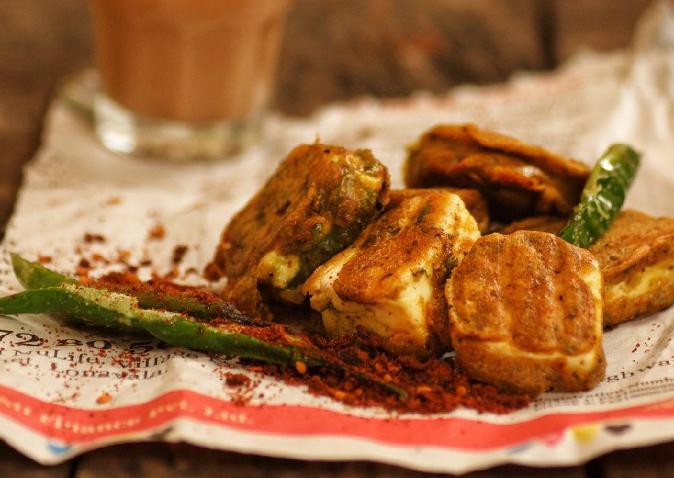 Healthy Paneer Pakoda
