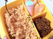 Gambar slice beef enoki