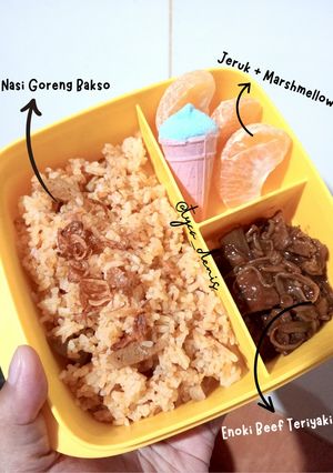 Foto resep Enoki Beef Teriyaki