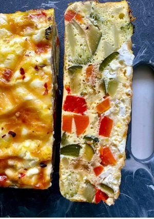 A picture of Vegetable Egg Loaf.