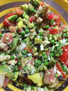 Una foto de Ensalada multicolor