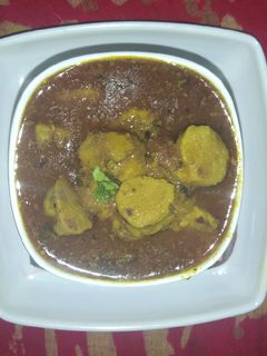 गट्टे की सब्जी (Gatte ki Sabzi recipe in hindi) रेसिपी मुख्य फोटो