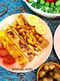 عکسی از دستور کباب تابه ای مرغ