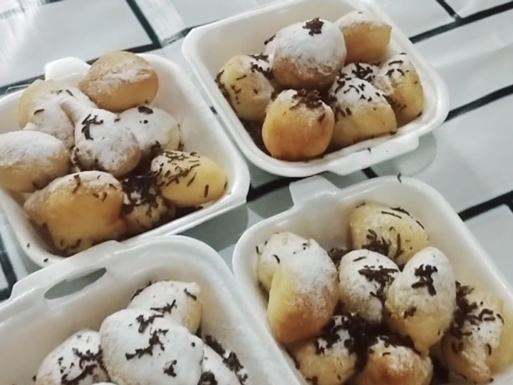 Anti Ribet, Membuat 2. Donat Yunani/ Donat lukumedes tanpa telur tanpa ulen Kekinian