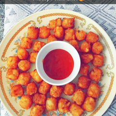 A picture of Cheesy Potato Bites.