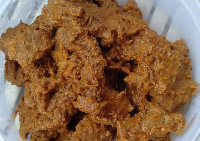 Rendang Daging Sapi