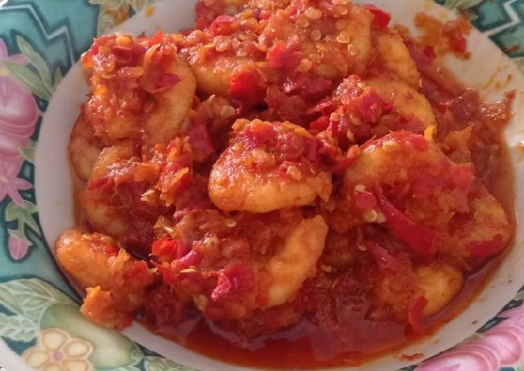 Cara Gampang Membuat Udang Goreng Balado Extra, Enak Banget