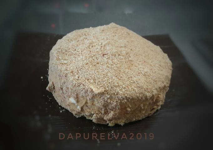 How to Make Appetizing Potatoes Choco Filling Steam Cake