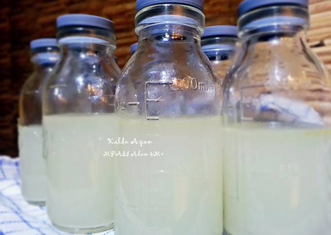 [MPASI 6M+] Kaldu Ayam/Sapi Homemade